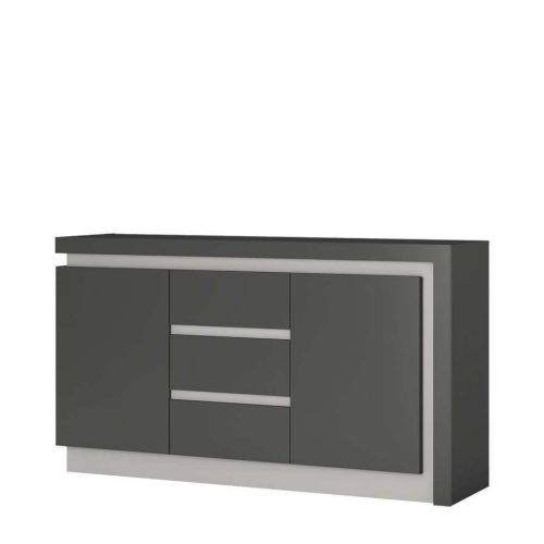 High Gloss Grey Sideboards (Photo 1 of 20)