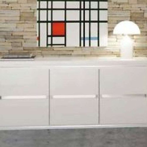 High Gloss Cream Sideboards (Photo 16 of 20)