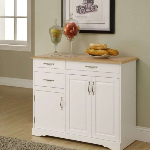 White Sideboards With Glass Doors (Photo 11 of 20)
