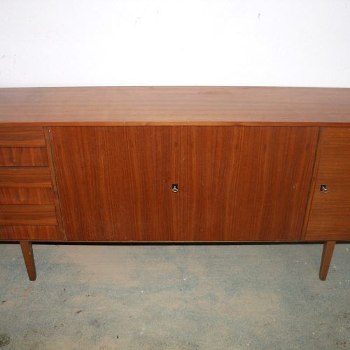 Mid-Century Brown And Grey Sideboards (Photo 13 of 20)