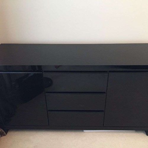 Next Black Gloss Sideboards (Photo 1 of 20)