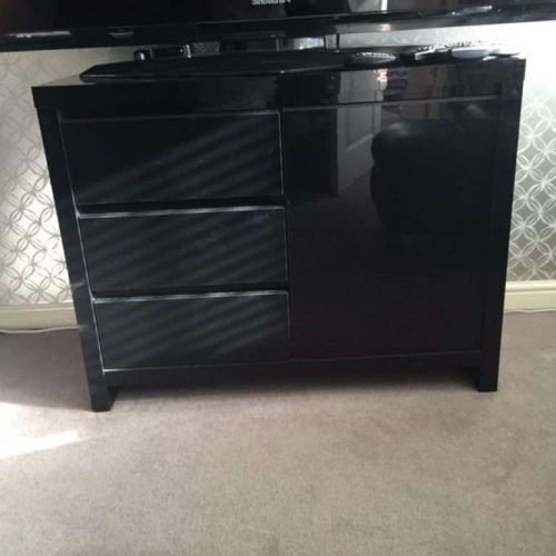 Next Black Gloss Sideboards (Photo 12 of 20)