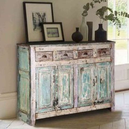 Distressed Buffet Sideboards (Photo 9 of 20)
