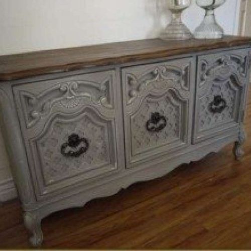 Hand Painted Sideboards (Photo 10 of 20)