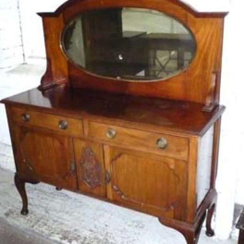 Antique Sideboards With Mirror (Photo 13 of 20)