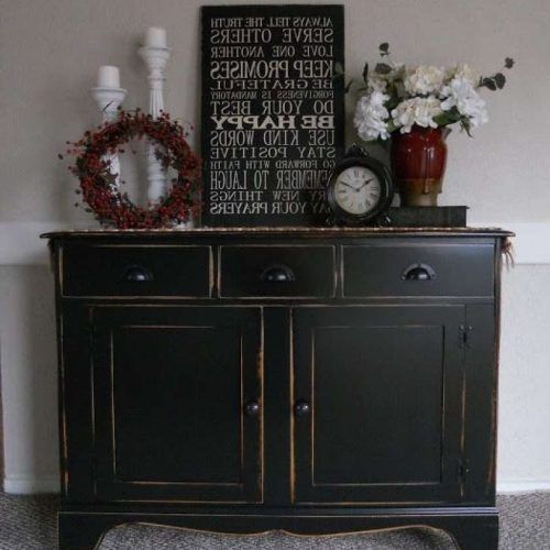 Distressed Buffet Sideboards (Photo 15 of 20)