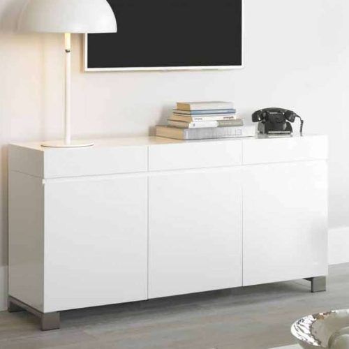 White High Gloss Sideboards (Photo 16 of 20)