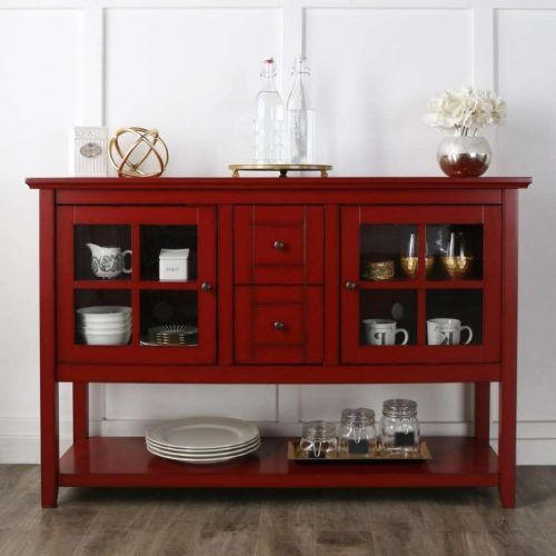Red Buffet Sideboards (Photo 9 of 20)