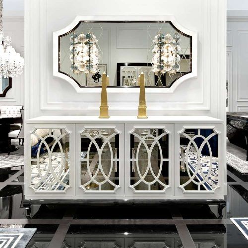 Mirrored Buffet Sideboards (Photo 16 of 20)