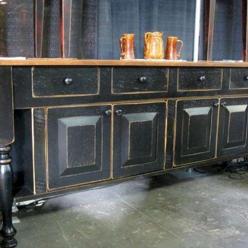 Black Sideboards Cabinets (Photo 11 of 20)