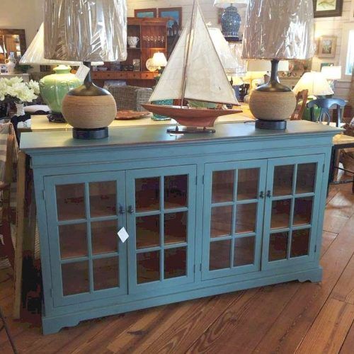 Blue Buffet Sideboards (Photo 16 of 20)