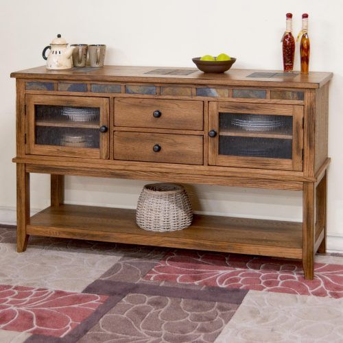 Solid Wood Contemporary Sideboards Buffets (Photo 19 of 20)