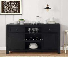 20 Inspirations Black Sideboards Cabinets