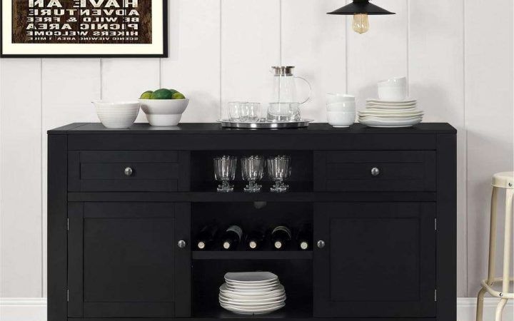 20 Inspirations Black Sideboards Cabinets