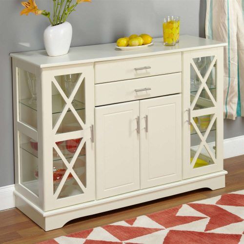 Sideboards With Glass Doors And Drawers (Photo 3 of 20)