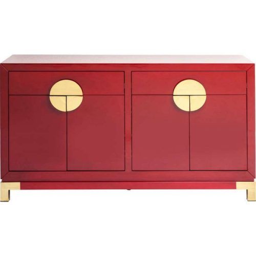 Red Sideboards (Photo 5 of 20)