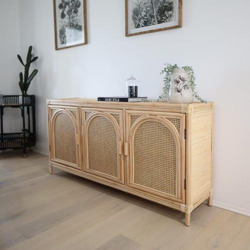 Assembled Rattan Buffet Sideboards (Photo 3 of 20)