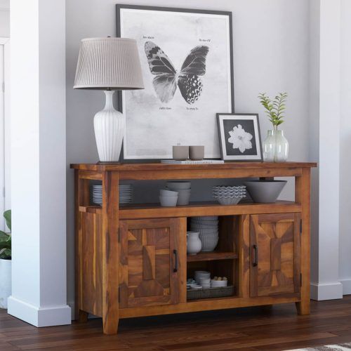 Solid Wood Buffet Sideboards (Photo 8 of 20)