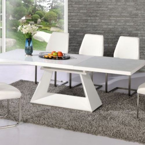 Gloss White Dining Tables (Photo 3 of 20)
