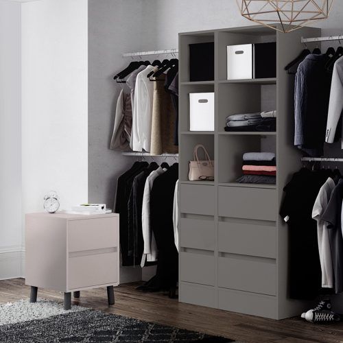 3 Shelving Towers Wardrobes (Photo 5 of 20)