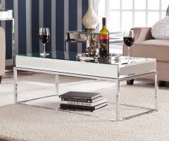 20 Best Silver Orchid Olivia Mirrored Coffee Cocktail Tables