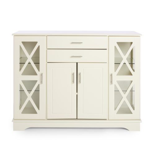 Simple Living Antique White Kendall Buffets (Photo 2 of 20)
