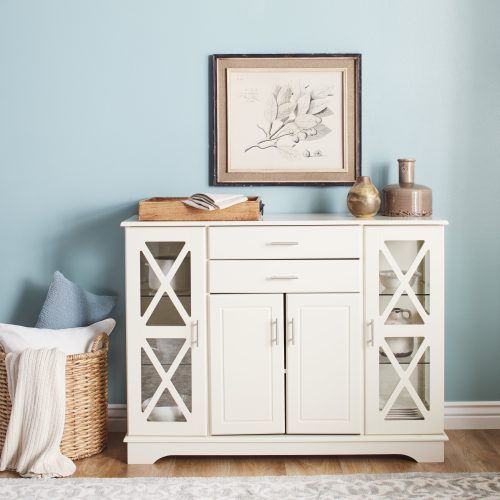 Simple Living Antique White Kendall Buffets (Photo 1 of 20)