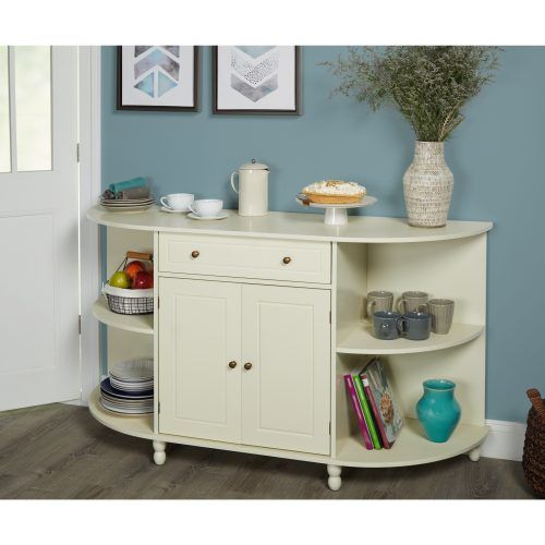 Simple Living Antique White Kendall Buffets (Photo 11 of 20)