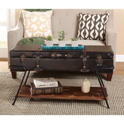 Steamer Trunk Stainless Steel Coffee Tables (Photo 19 of 20)