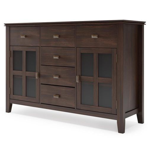 Solid Wood Contemporary Sideboards Buffets (Photo 3 of 20)