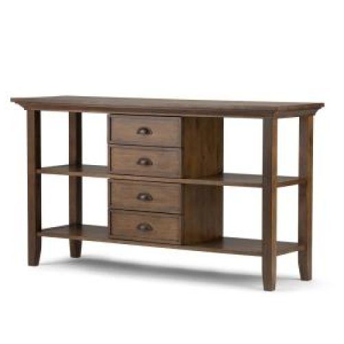Open Storage Console Tables (Photo 7 of 20)