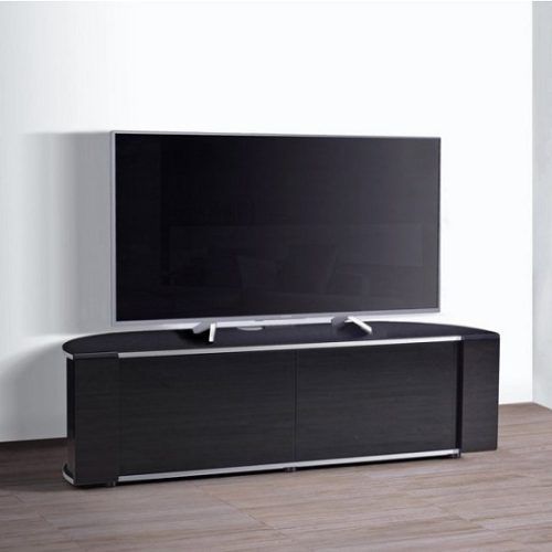 Tv Stands Fwith Tv Mount Silver/Black (Photo 6 of 20)