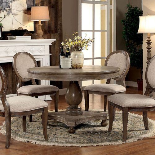 Oak Round Dining Tables And Chairs (Photo 12 of 20)