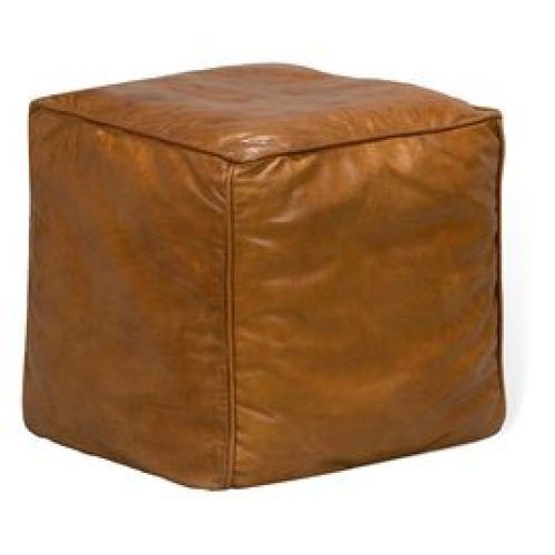 Solid Cuboid Pouf Ottomans (Photo 10 of 20)