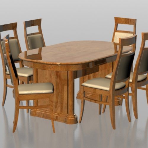 Six Seater Dining Tables (Photo 13 of 20)