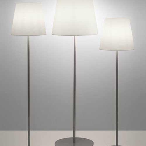 Silver Steel Floor Lamps (Photo 5 of 20)