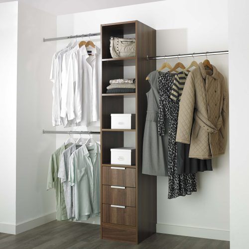 3 Shelving Towers Wardrobes (Photo 19 of 20)
