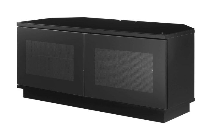 2024 Latest Black Tv Cabinets with Doors