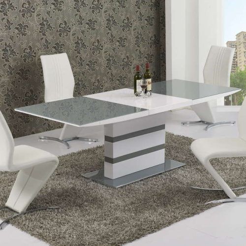 Grey Glass Dining Tables (Photo 10 of 20)
