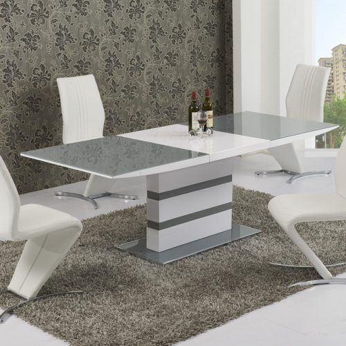 Grey Gloss Dining Tables (Photo 16 of 20)