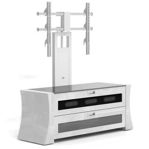 Small White Tv Stands (Photo 11 of 15)