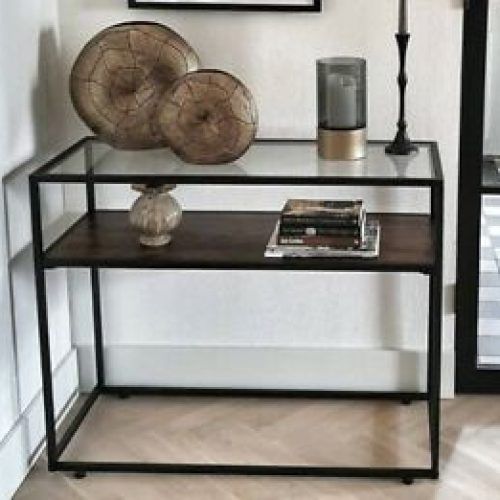 Antique Silver Aluminum Console Tables (Photo 4 of 20)