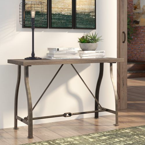 Mix Agate Metal Frame Console Tables (Photo 15 of 20)