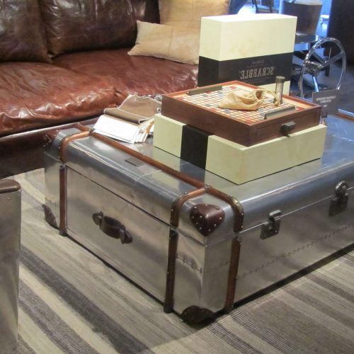 Stainless Steel Trunk Coffee Tables (Photo 3 of 20)