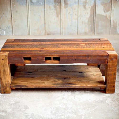 Reclaimed Wood Coffee Tables (Photo 17 of 20)