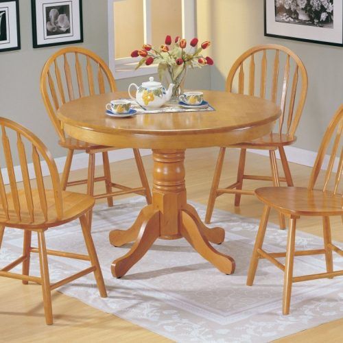 Small Round Dining Table With 4 Chairs (Photo 9 of 20)