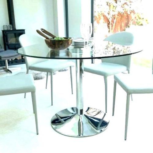 Retro Glass Dining Tables And Chairs (Photo 9 of 20)