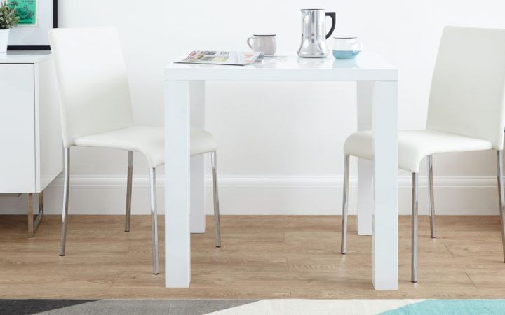 20 The Best Small White Dining Tables