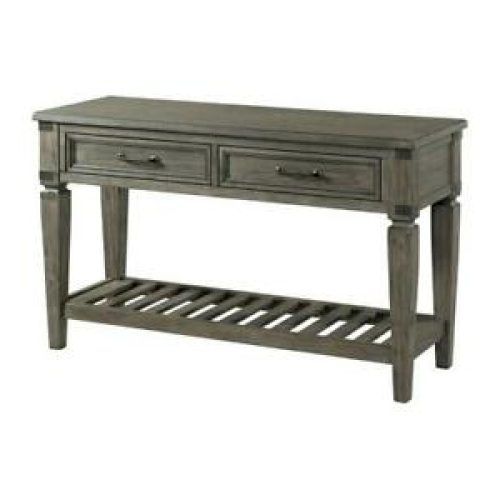 Gray Wash Console Tables (Photo 18 of 20)