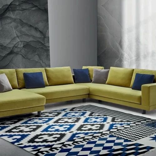 Modern Fabric L-Shapped Sofas (Photo 10 of 20)